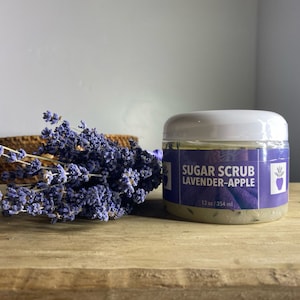 Lavender Sugar Scrub: Natural Exfoliant for Dry Skin
