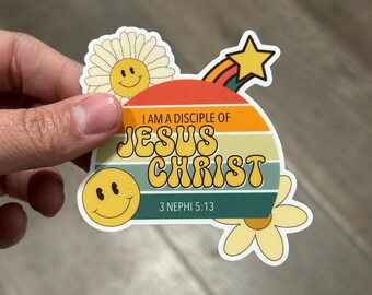I am a Disciple of Jesus Christ Sticker: 2024 LDS Youth Theme
