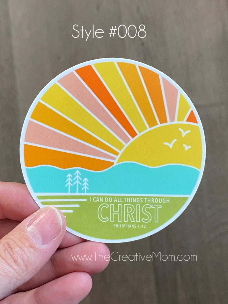 2023 LDS Youth Theme Stickers I Can Do All Things Through Etsy
