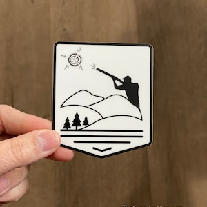 Trap and Skeet Shotgun Shooting Vinyl Sticker- Waterproof and Scratchproof