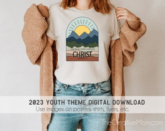 2023 Youth Theme Artwork, Philippians 4:13 (Digital Download)