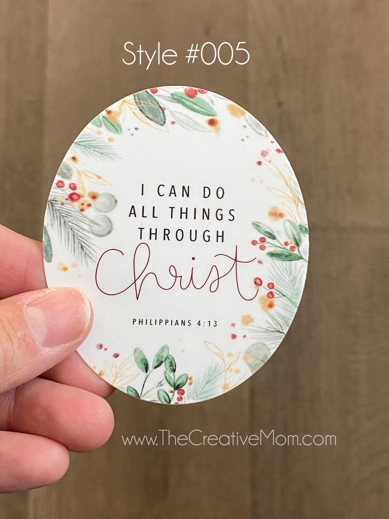 2023 LDS Youth Theme Stickers I Can Do All Things Through Etsy