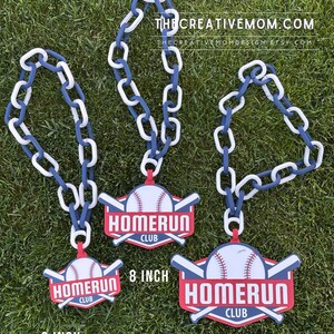 Custom Sports Team Logo Chain Necklace: Fan Gear, MVP Gift, turnover or homerun chain bild 11