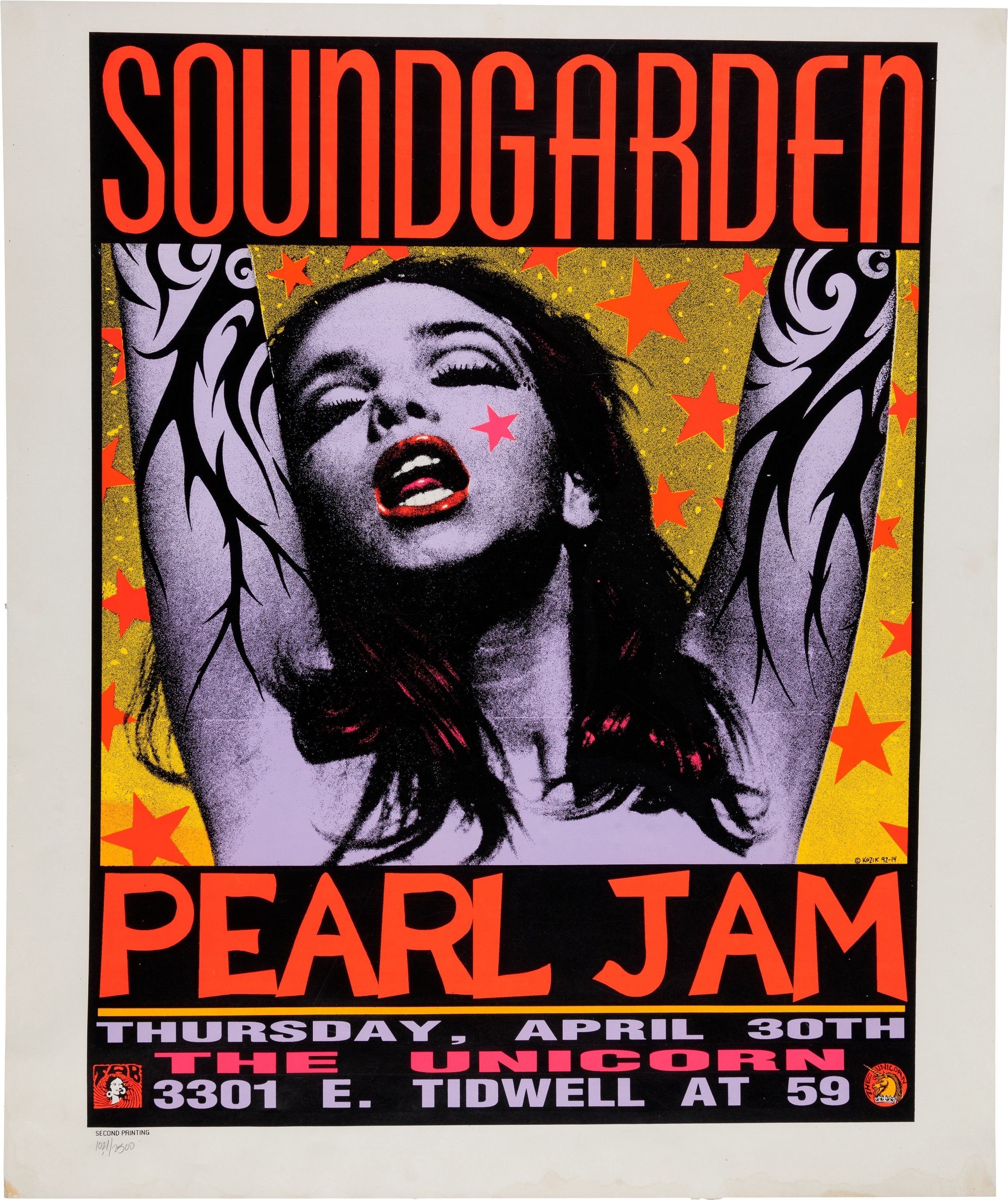 Discover Soundgarden Chris Cornell Concert Poster Album Cover Rock N Roll Music Band