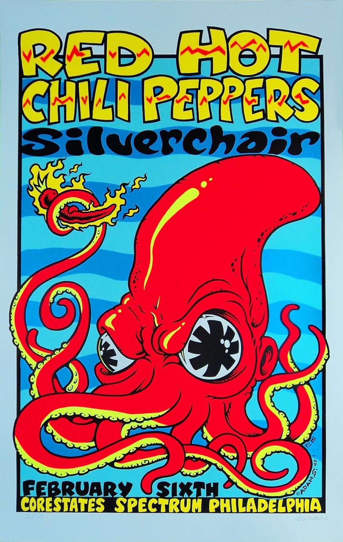 Discover Red Hot Chili Peppers Concert Poster Rock N Roll Music Photo Picture Photograph