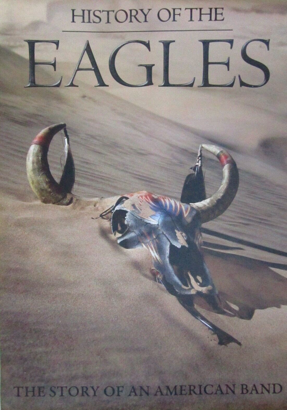 Discover The Eagles Concert Poster Rock N Roll Music Band