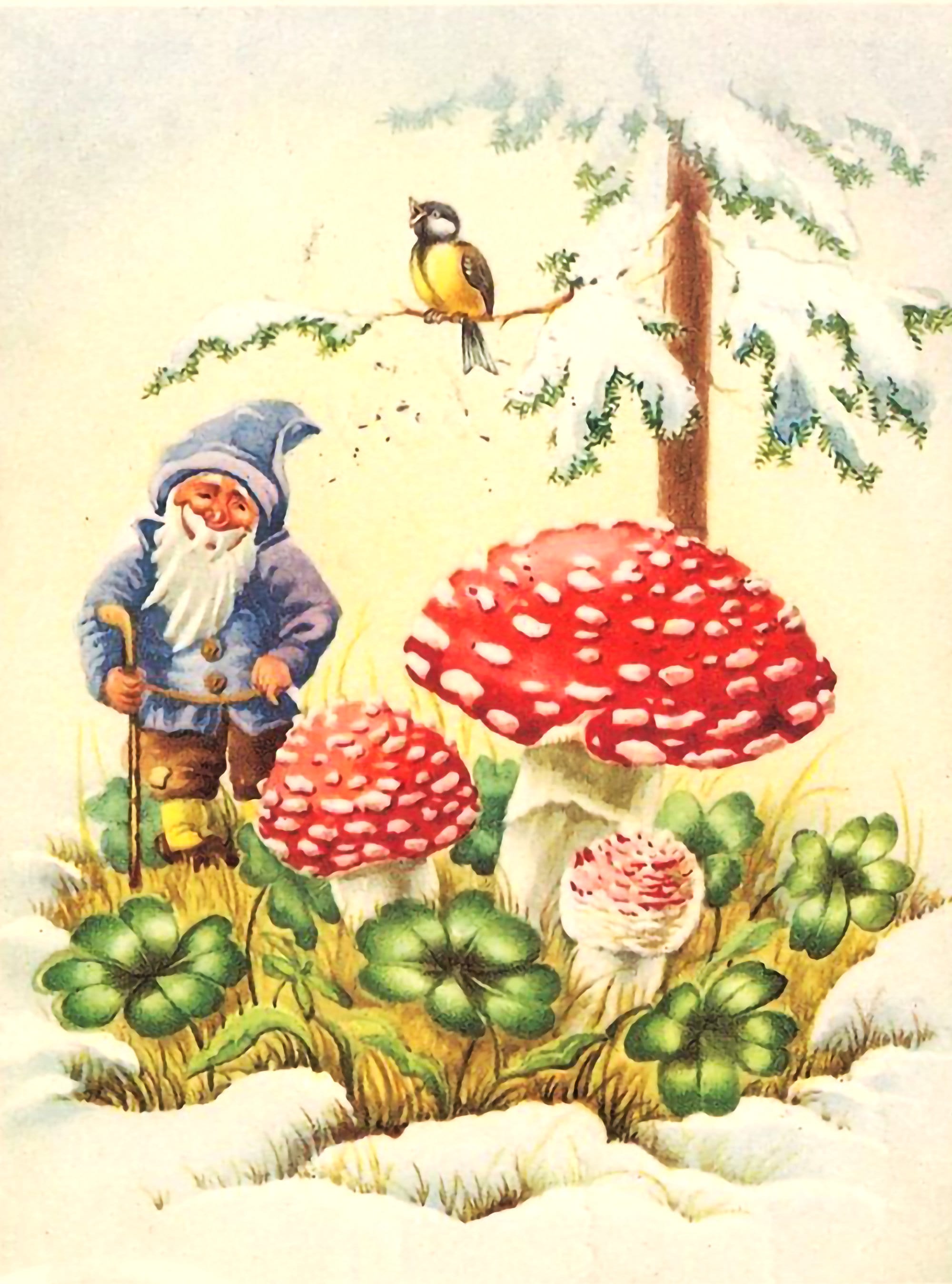 Vintage Christmas Decoration Reproduction Christmas Gnome Etsy