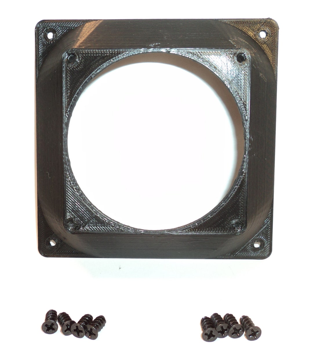 120mm to 80mm Centered Offset FAN ADAPTER Flow Converter PC Mod Custom