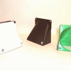 70mm Fan RIGHT Angle DUCT Cooling Fan Vent Cooler Exhaust Case Hood Shroud NAS Mod
