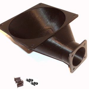 40mm to 120mm Vertical CORNER 90 DEGREE Turn Computer Fan Adapter Converter mounting Mod