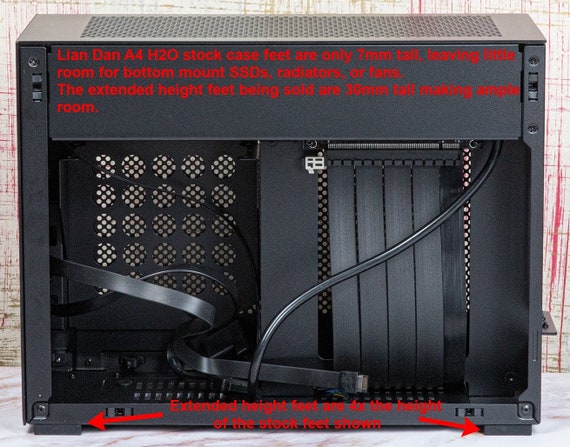 LIAN LI A4-H2O PCケース ITX Lian Li A4-H2O X4 Mini-ITX Case - Black