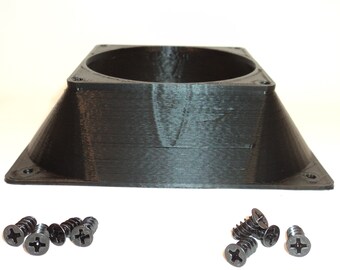 thumbnail image 2 of 120mm To 92mm Fan Adapter – Flow Converter – PC Mod Hose Mount Flange – Unbranded 2 of 5