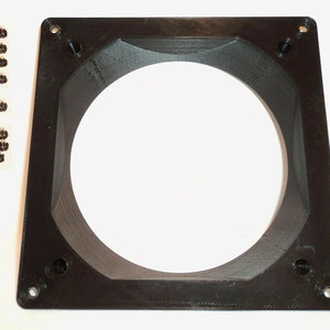 140mm to 120mm CENTERED Offset FAN Adapter Converter change PC Modding Custom
