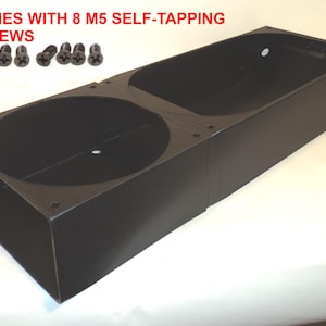 3x 120mm Computer Fans 360MM SIDE EXIT DUCT Shroud Redirect Airflow Cooling Exhaust