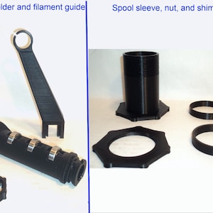 Creality Ender 3 Ender 5 CR-10 Low Friction Bearing SPOOL HOLDER Filament Guide & Spool Sleeve