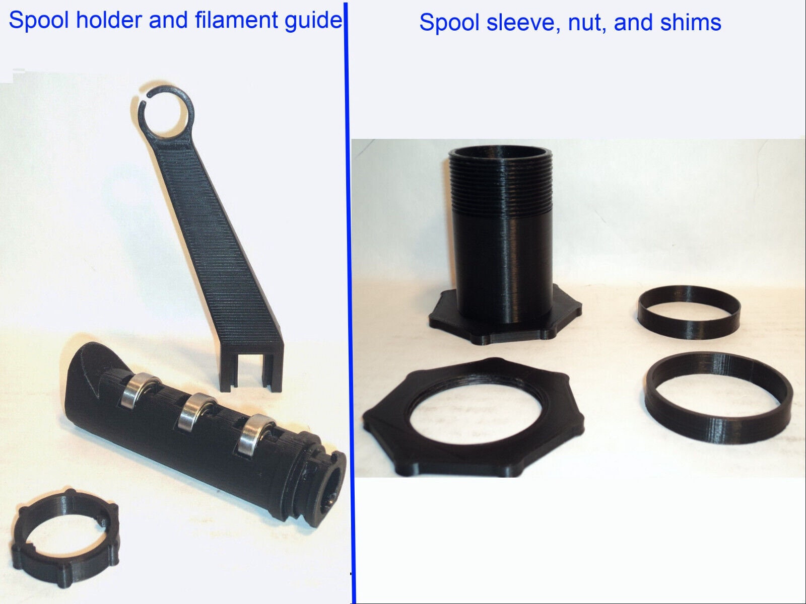 3D Printing Spool Holder Laser Pattern 