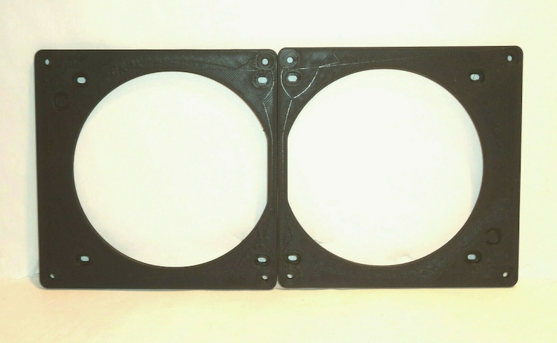 240mm Radiator +2x 120mm Fans to 2x 140mm Fan Slots Mounting Bracket ...
