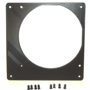 120mm to 140mm CORNER OFFSET Fan Adapter Converter change mounting PC Modding Flat