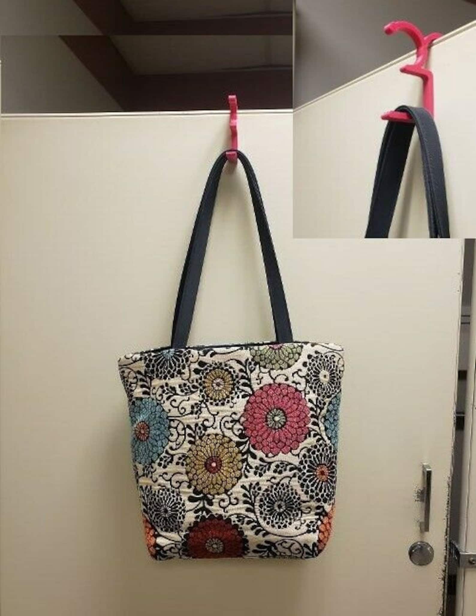 PURSE Table & Bathroom Stall Door HOOK HANGER Support Handbag - Etsy