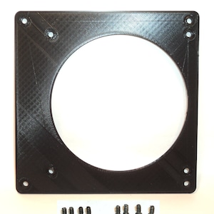 120mm to 140mm SIDE OFFSET Fan Adapter Converter change mounting PC Modding Flat