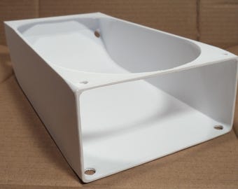 2 x 120 mm computerventilatoren ZIJ-UITGANG KANAAL Omleiding Luchtstroom Koeling Uitlaat
