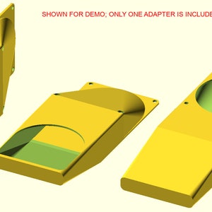 80mm S TURN DUCT 80mm Computer Fan Redirect Airflow Cooler Cooling Exhaust Case Fan Shroud Hood Case Mod image 5