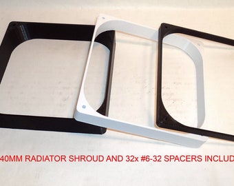 140mm PC Radiator Fan Shroud 140mm Fan Spacer - Etsy