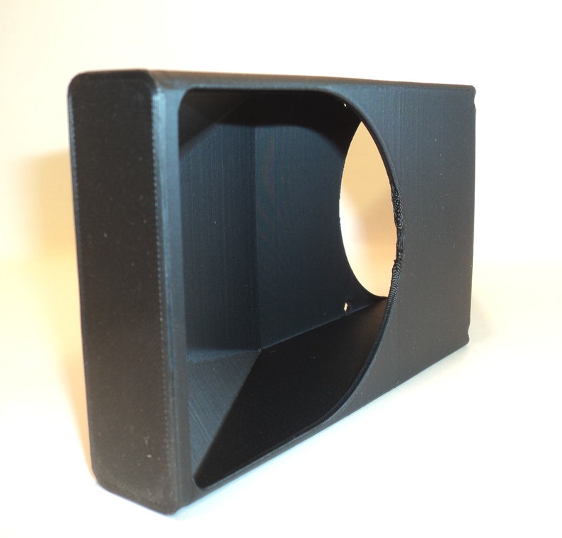 80mm S TURN DUCT 80mm Computer Fan Redirect Airflow Cooler Cooling Exhaust Case Fan Shroud Hood Case Mod image 7