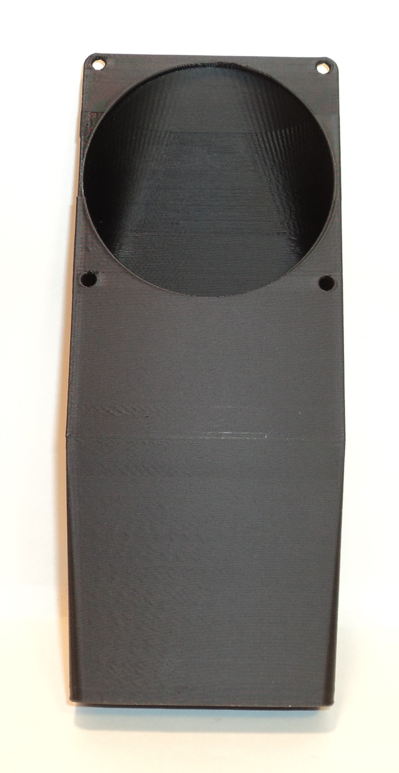 80mm S TURN DUCT 80mm Computer Fan Redirect Airflow Cooler Cooling Exhaust Case Fan Shroud Hood Case Mod image 9