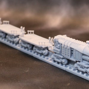 Grimdark Terrain - Heresy Train Kits Sci-Fi 8mm Scale Model Terrain