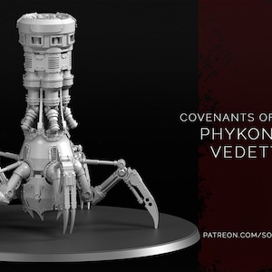 Covenants of Mars Phykonite Venette 28mm Sci-fi Compatible Model