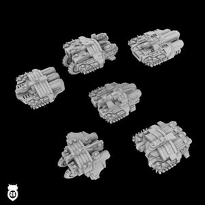 Scrap Raider Escorts - Battlefleet Gothic - Space Fleets- A Billion Suns - Tabletop - Wargaming