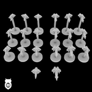 Fleet scale Fighters - Battlefleet Gothic - Space Fleets- A Billion Suns - Tabletop - Wargaming