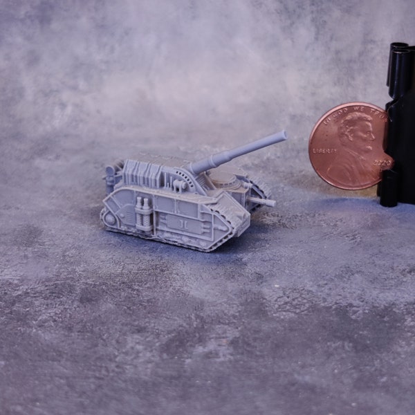 Skjalos Odyssa Artillery Tank 8mm Sci-fi Compatible Model