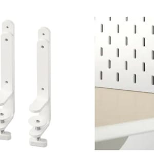 Ikea SKÅDIS Befestigungsbeschlag weiß , Ikea Connector, white , SKÅDIS Connector