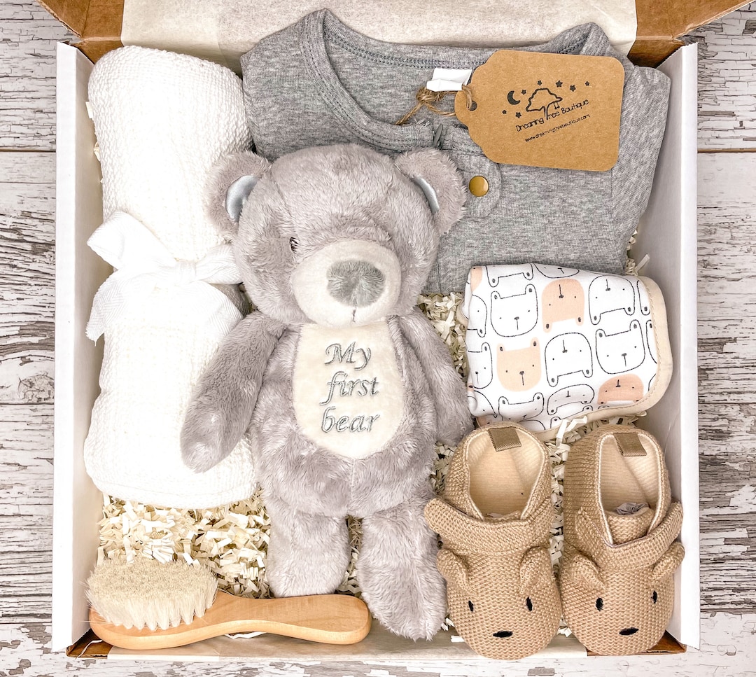 Gender Neutral Baby Gift Set | Baby Shower Gift | Unisex Baby Gift ...