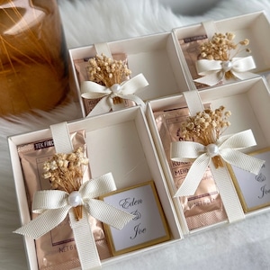 Bomboniere per matrimonio con caffè e cioccolato: set regalo