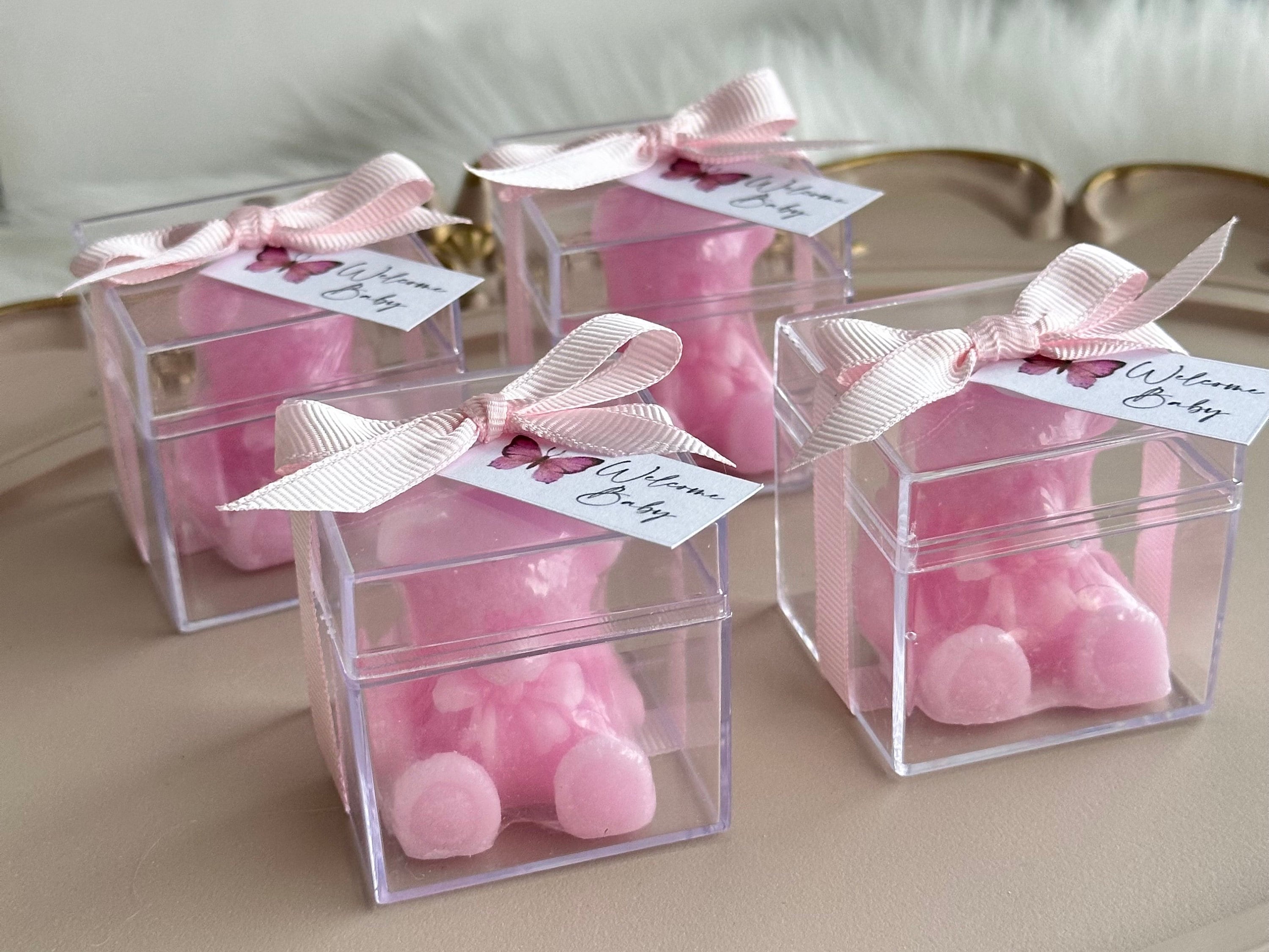 Upominki w postaci świeczek Teddy Bear, spersonalizowane upominki, upominki urodzinowe, prezent w postaci świeczek urodzinowych, pudełko na świeczki Bear, upominek w postaci świeczek na baby shower