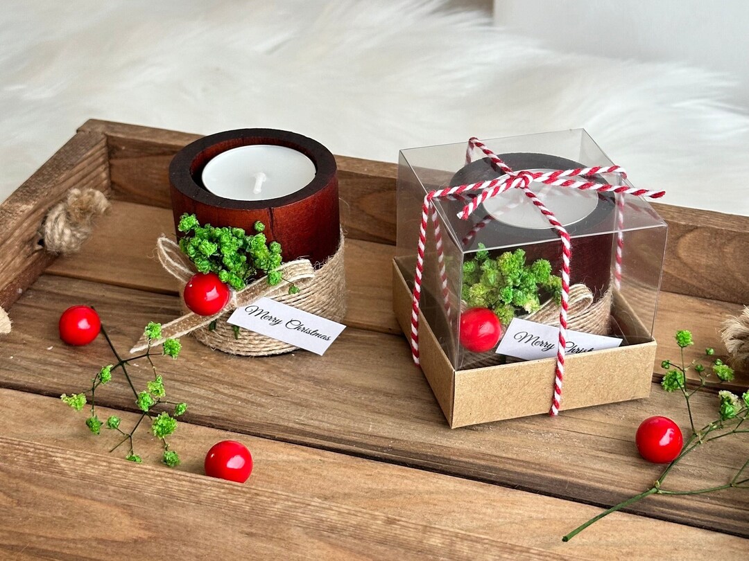 50PCS Christmas Candle Favors Bulk Christmas Gift Favors Etsy