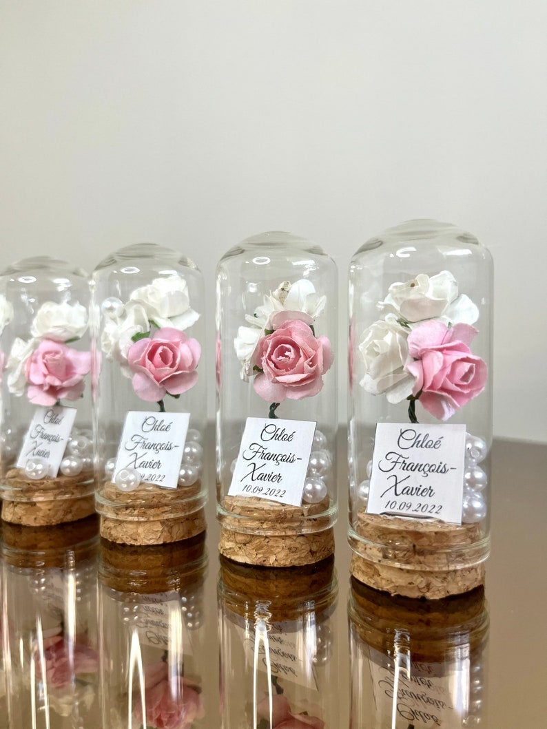 Rose Dome Favors Mini Glass Bulk Wedding Favors Unique Etsy