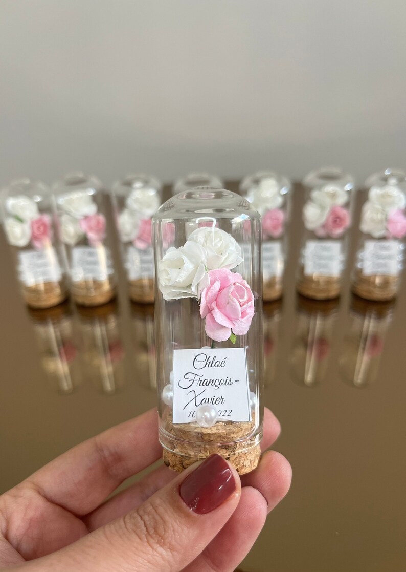 Rose Dome Favors Mini Glass Bulk Wedding Favors Unique Etsy