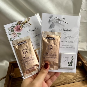 Wedding Favors for Guests in bulk, Rustic Wedding Favors, Coffee and Chocolate Favors, Wedding Card Favors, Bridal Shower Favors