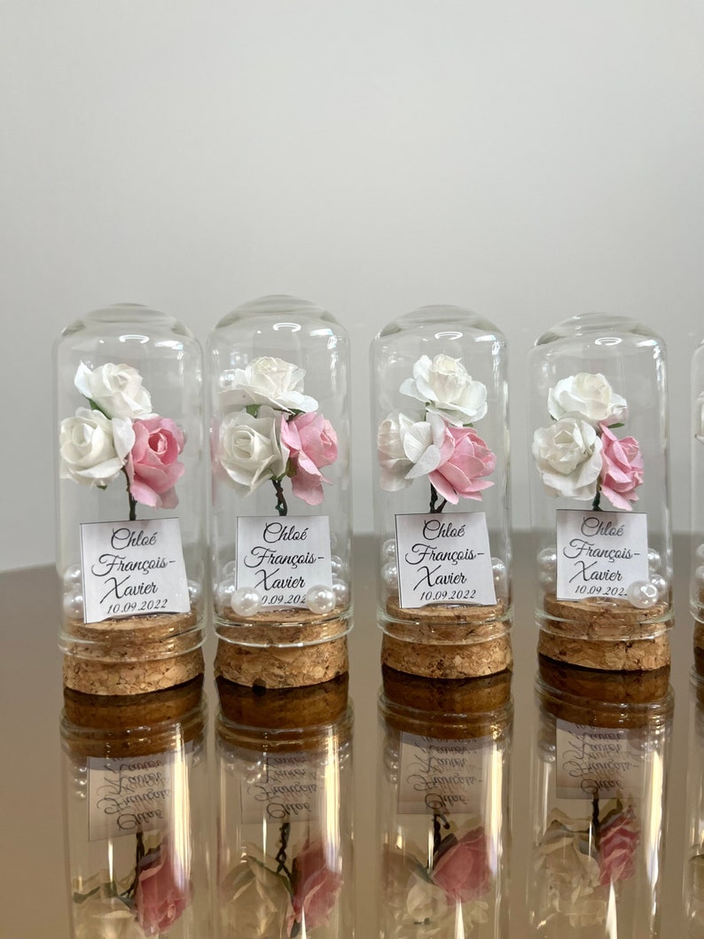 Rose Dome Favors Mini Glass Bulk Wedding Favors Unique Etsy