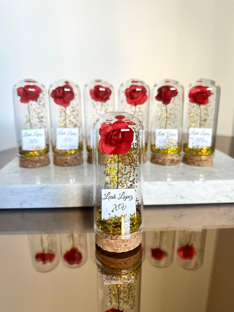 Wedding Party Favors for Guests Beauty and the Beast Mini Etsy
