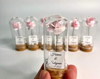 Beauty and the Beast Mini Glass Wedding Favors for Guests | Etsy Canada