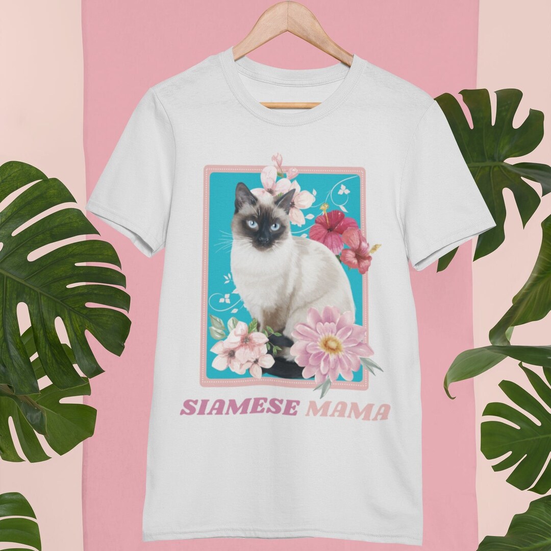 Siamese Cat Shirt, Siamese Mom Shirt, Siamese Cat Lover Gifts, Siamese