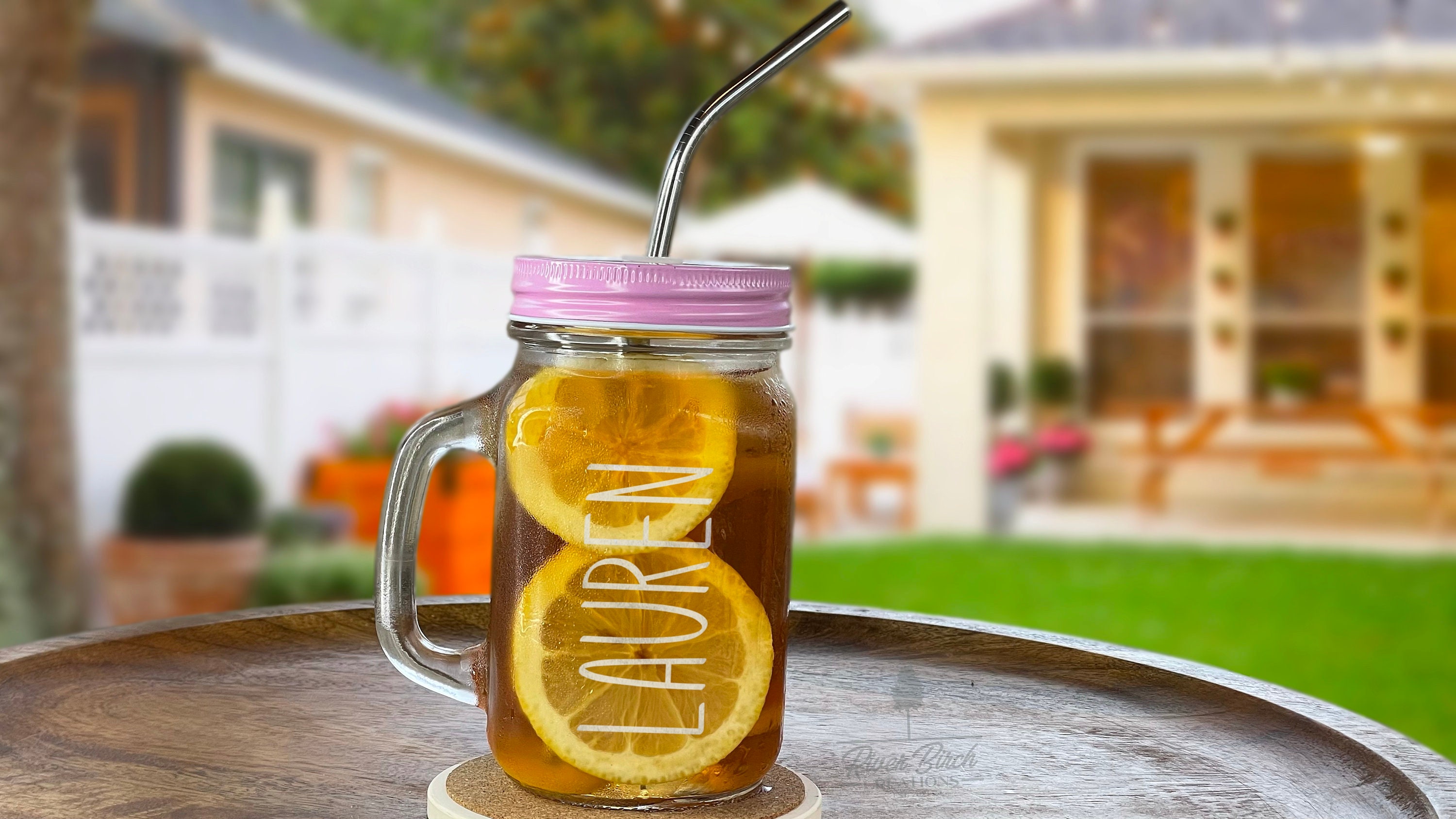 Personalized Mason Jar Drinking Glasses – A Gift Personalized