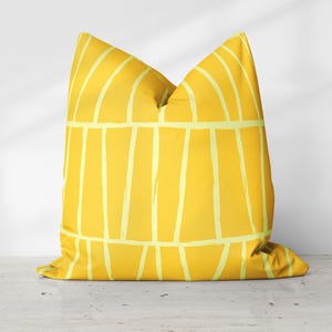 Patchwork Mud Dandelion Geel Decoratief Kussensloop