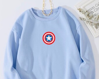 captain marvel crewneck