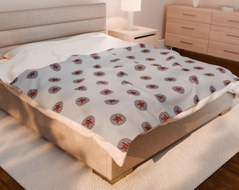 Coperta in pile ispirata a Winter Soldier: regalo perfetto per le feste!